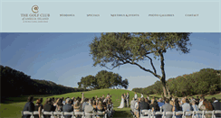Desktop Screenshot of golfclubofameliaevents.com